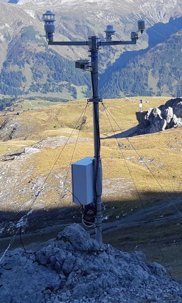 Sensor-Setup und Messaufbau